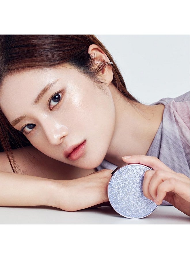 ميزون وسادة كولاجين نباتية (15 جرام/ 0.52 أونصة × 2 لكل منهما) مظهر صحي ومتوهج، تغطية متوسطة مضغوطة مع حماية من أشعة الشمس SPF38 Pa++، العناية بالبشرة والمكياج تتضمن إعادة تعبئة (#23 بيج رملي) - Image 3