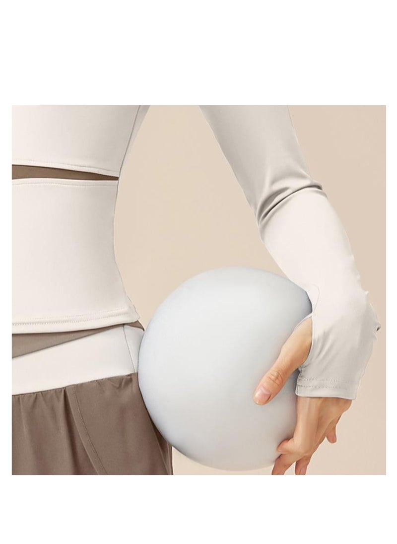 Generic Female Color Blocked High Neck Slimming And Elongated Yoga Suit  - Image 4