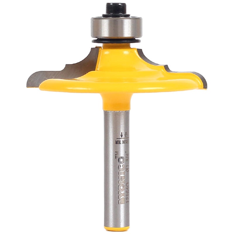 YONICO Cabinet Door Edge Router Bits Classical Euro Style 1/4-Inch Shank 12164q - Image 1