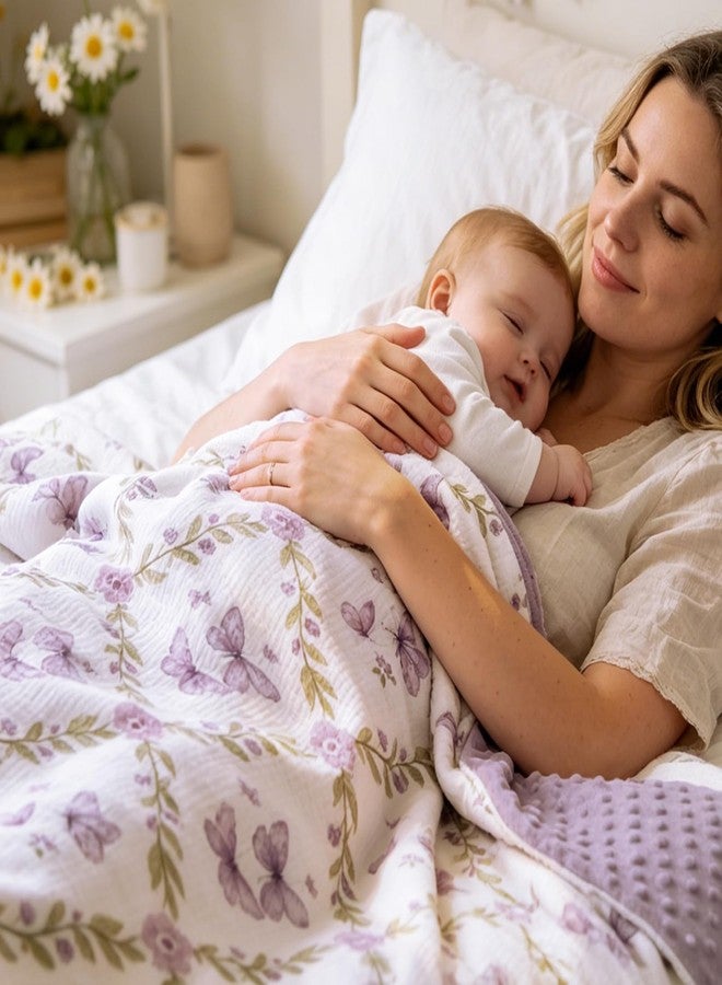 BEILIMU Soft Muslin Baby Blankets for Unisex Boys Girls 30 x 40 inch - Image 3
