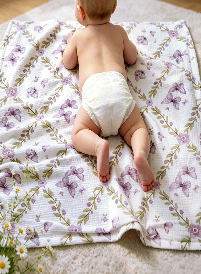 BEILIMU Soft Muslin Baby Blankets for Unisex Boys Girls 30 x 40 inch - Image 2