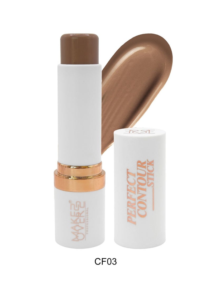 MAKE OVER 22 Perfect Contour Stick -Light Medium CF03 - Image 1