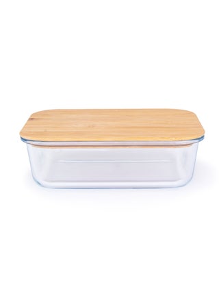 وعاء غذائي زجاجي مستطيل مع غطاء من الخيزران شفاف 640 مل - pzsku/ZE95CB45DC60E9A81CA1FZ/45/_/1691669675/8b02dfac-0468-43bf-9907-bb93b1f0afc8