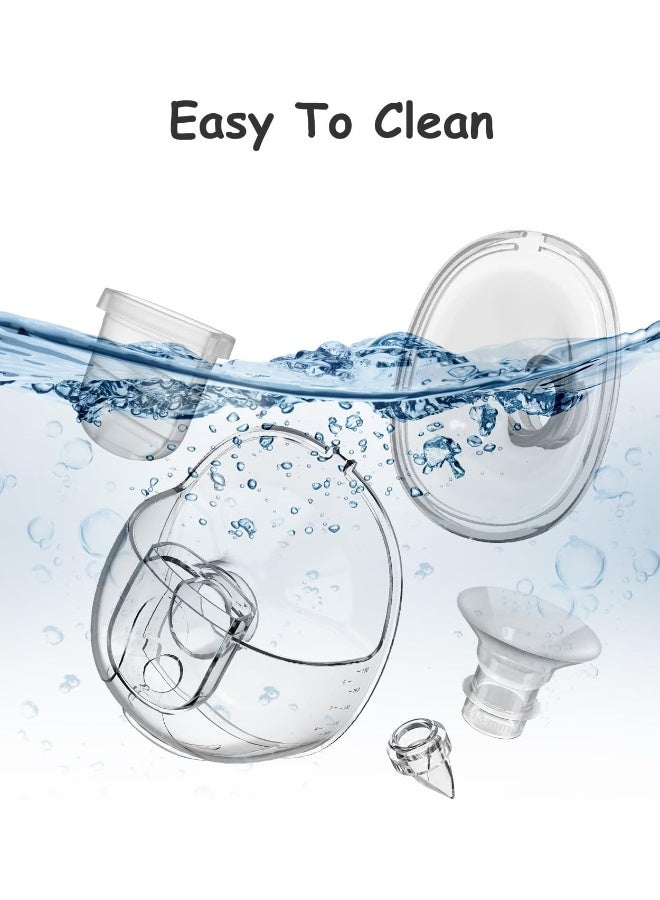 Gowing قطع غيار مضخة الثدي القابلة للارتداء، كوب جمع الحليب، متوافق مع مضخة الثدي القابلة للارتداء S32 - Image 5