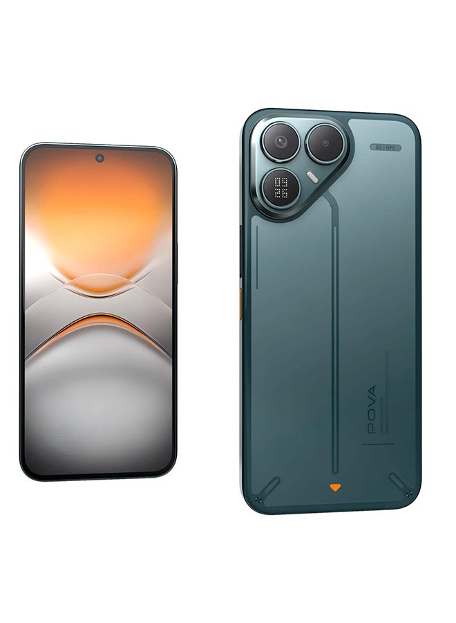 TECNO Pova 8 5G 8GB RAM 256GB Echo Green + Tecno TWS + 180 days screen warranty + 2 years battery replacement warranty + 256GB Cloud storage for 2 years + 2 years International Warranty - Global Version - Image 4