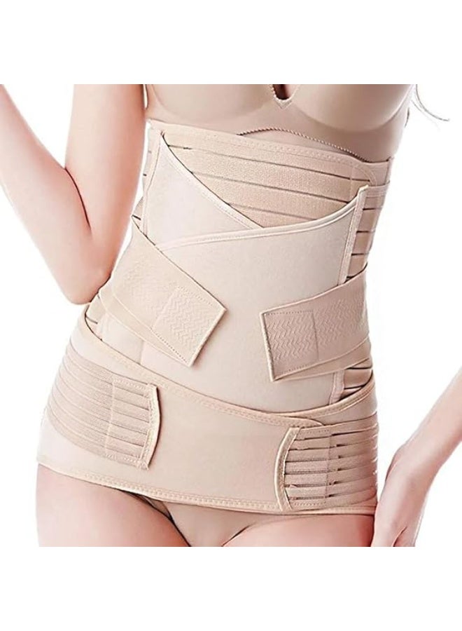 3-in-1 Postpartum Belly Band Wrap – Abdominal Binder & C-Section Compression Belt for Postnatal Recovery, Pelvis & Waist Support, Slimming Shapewear - Image 1