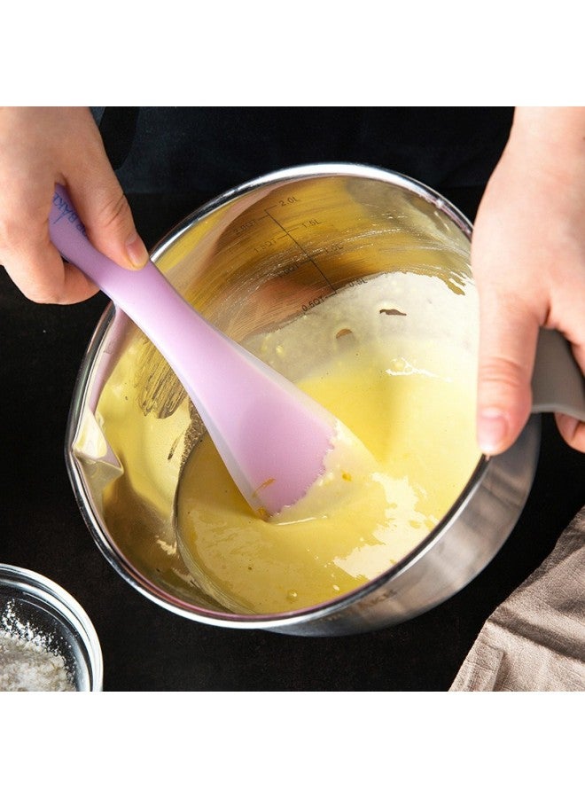 For Bake 20cm Stainless Steel Mixing Bowl With Handle, Cream Whipper, Beating Bowl, Deep And Thick With Measurement Markings - Image 3