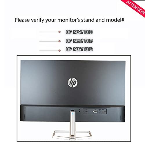 Gladiator Joe Monitor VESA Arm/Mount Adapter for HP Pavilion M Series, Compatible with HP Pavilion M22f, M24f, M24fd, M24fw, M24fwa, M27f, M27fd, M27fq, M27fw, M27fwa, and M32f - Image 5
