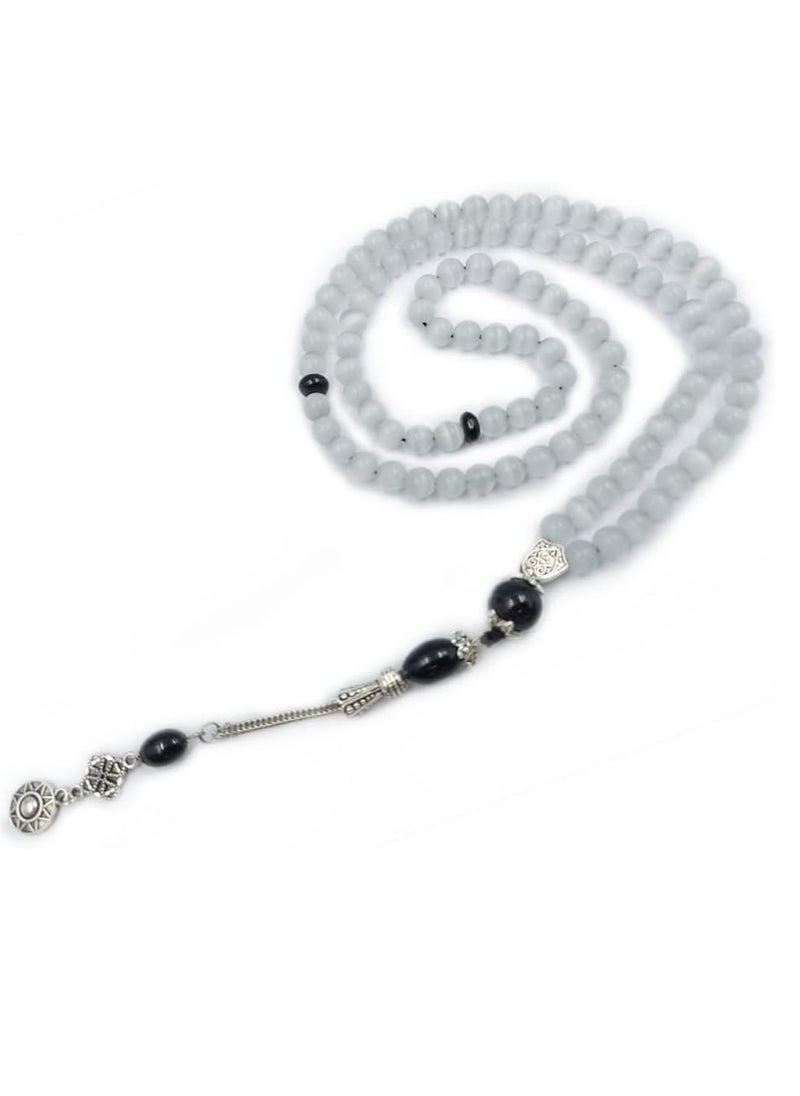 REBUY - REBUY Selenite 99 Beads Tasbih - Image 1