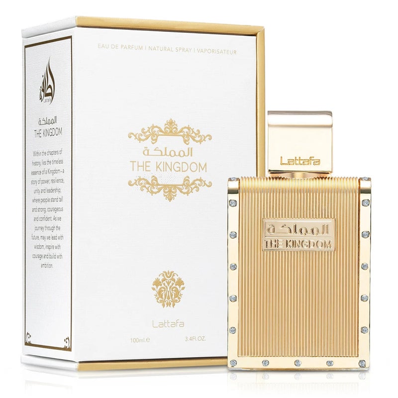 Lattafa The Kingdom (White) Perfume For Men EDP 100ml - Image 2