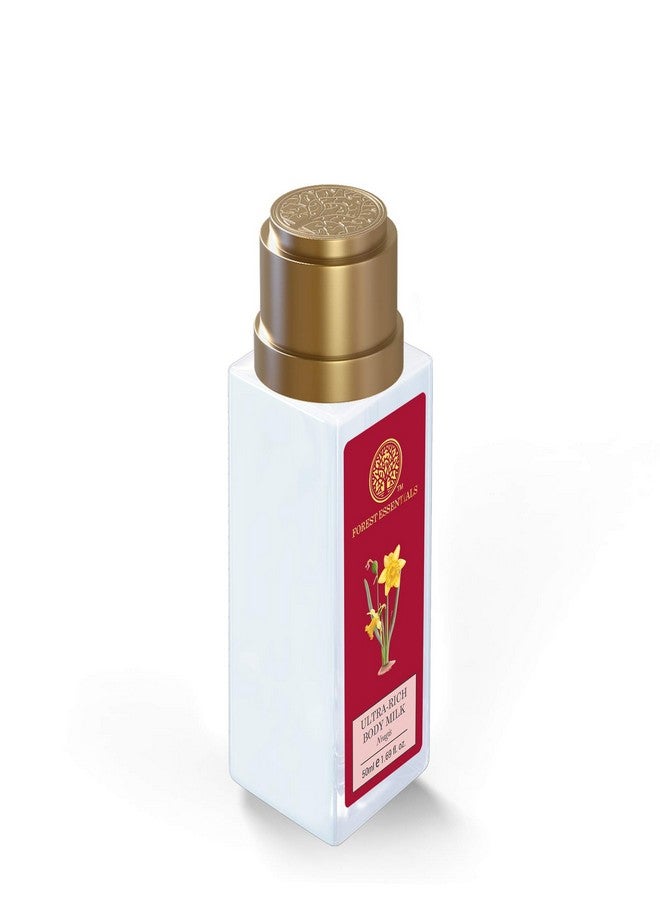Forest Essentials Ultra-Rich Body Milk Nargis|Hydrates & Nourishes|Lightweight Moisturiser For Men And Women - Image 2