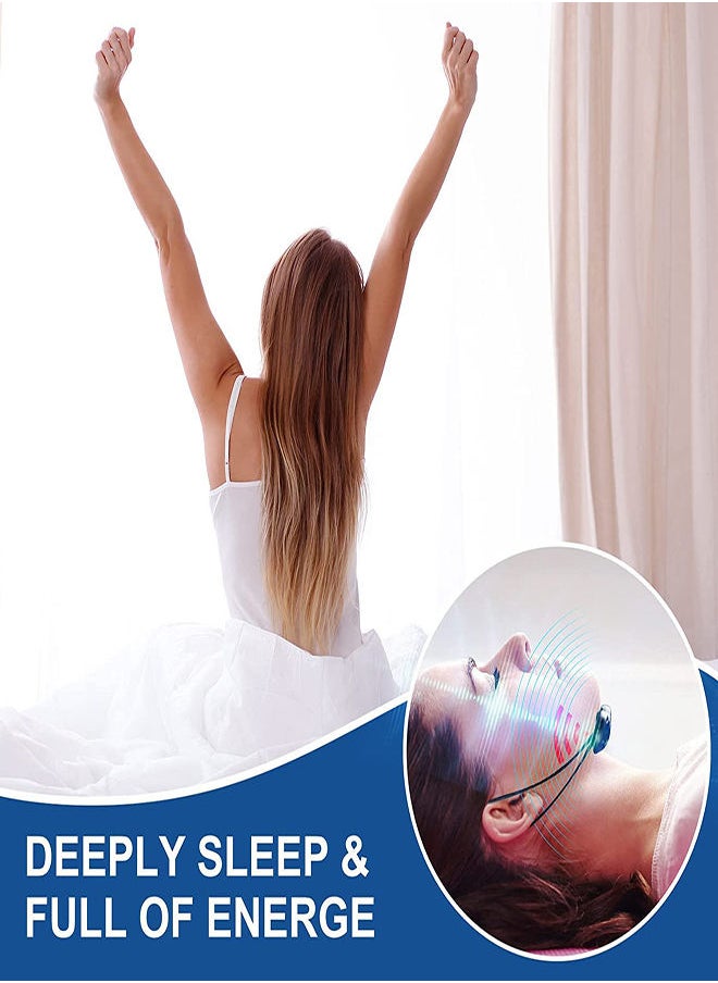 SYOSI - Smart Throat Anti Snoring Device, Snoring Detection by Impulse Sense, USB Rechargeable, Adaptive Adjustment, Snore Stopper Solution for Men and Women, Electric Stop Snoring for Deeply Sleep - Image 1