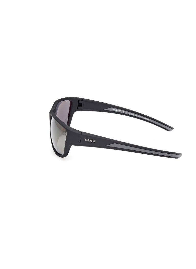 Timberland TIMBERLAND Plastic Rectangular Full Rim Men Polarized Sunglass  - Image 4