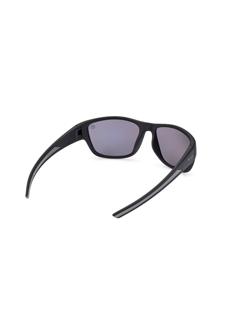 Timberland - TIMBERLAND Plastic Rectangular Full Rim Men Polarized Sunglass - Image 1