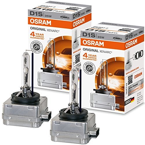 OSRAM Set of 2 (pair) D1S Osram Xenarc Original HID xenon bulb, discharge lamp | OEM quality | 66140 | Folding box (2 units) | Made in Germany - Image 1