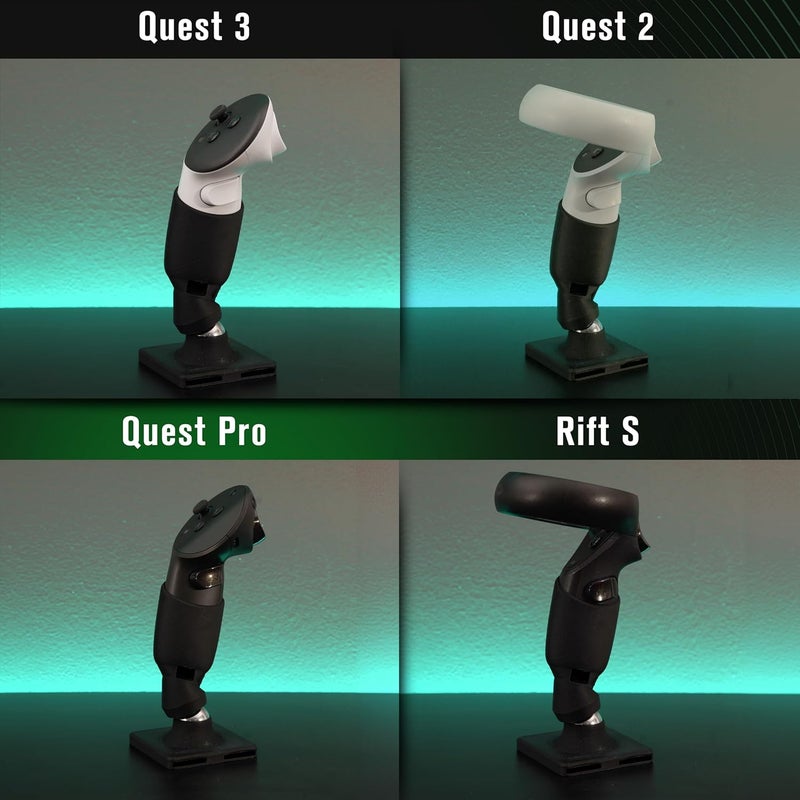 DeadEyeVR Advanced Flight Sticks - Magnetic HOTAS Joystick Adapters for The Rift S/Quest (2) - Image 4