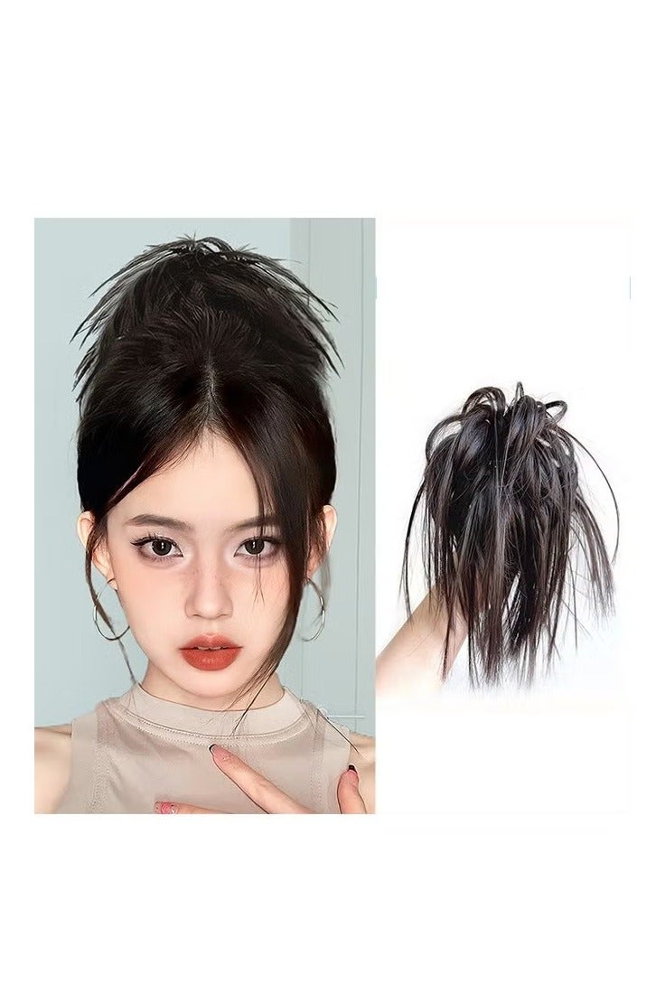 قطعة شعر، مشبك مخلب، كعكة شعر، زينة شعر للنساء، مشبك مخلب، ذيل حصان، وصلات شعر، تسريحة شعر مرفوعة، كعكة شعر مجعدة ومموجة، ربطة شعر مع مشبك - Image 2