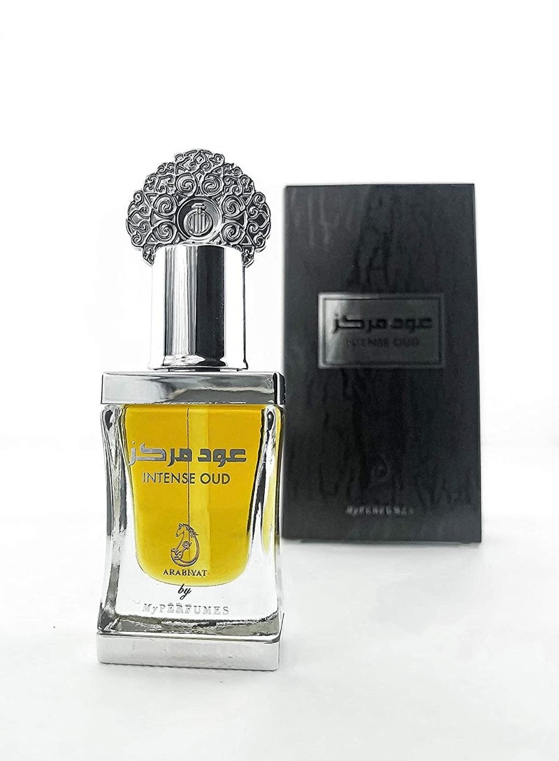 عطوري My Perfumes INTENSE OUD from ARABIYAT Non Alcoholic Concentrated Perfume Oil or Attar for Men and Women 12ml - Image 2