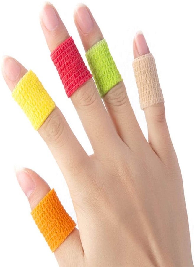 Dayish Self Adhesive Bandaid Wrap Tape for Pets, Customize Wound Plaster Fabric Finger Bandages Non-Toxic First Aid Emergency Bandage Kit for Athletic, Sports Injury, Wrist, Knee & Ankle Sprains - (4 PCs) - Image 3