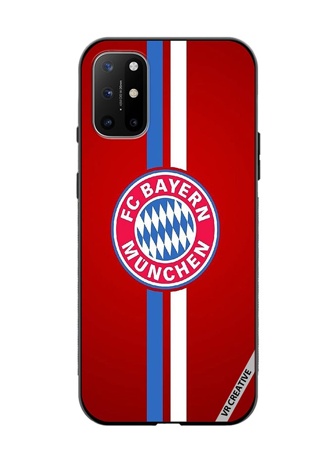 VR CREATIVE Protective Case Cover For OnePlus 8T Fc Bayern Munchen Logo Red Design Multicolour - Image 1