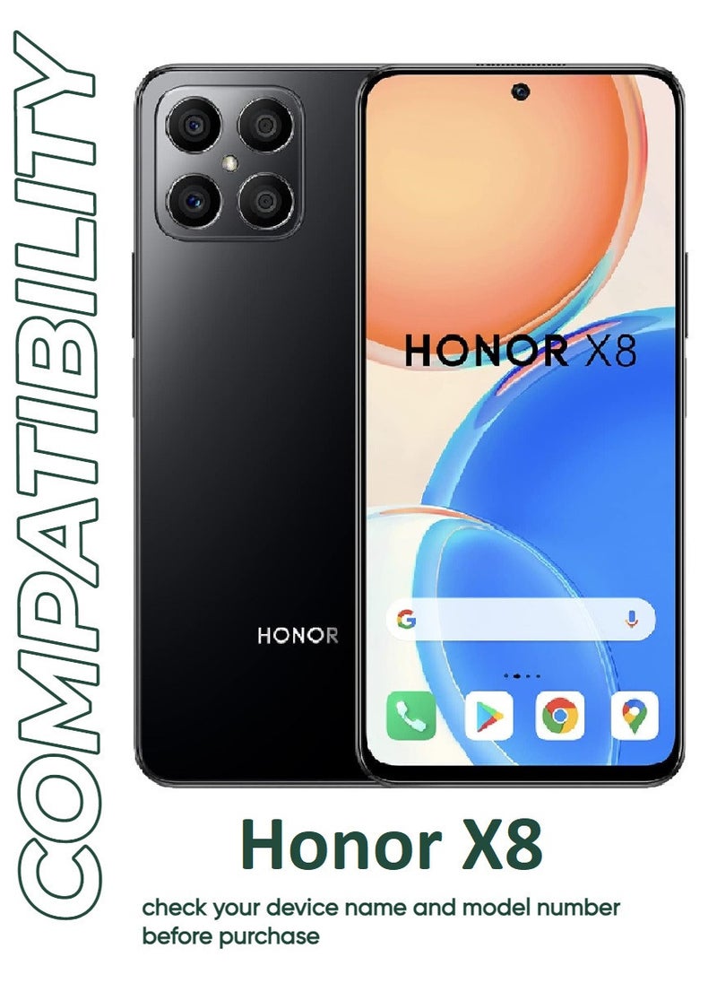 ACLIX 2 Pieces Antistatic ESD Dustproof Premium Quality High Definition Tempered Glass Screen Protector Designed For Honor X8 - Image 3