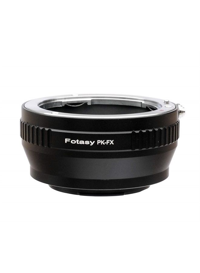 Fotasy PK lens to Fuji X Adapter, Adapter for Pentax K Mount, Compatible with Fujifilm X-Pro1 X-Pro2 X-Pro3 X-E2 X-E3 X-A10 X-T1 X-T2 X-T3 X-T4 X-T10 X-T20 X-T30 X-T30II X-T100 X-H1 - Image 2