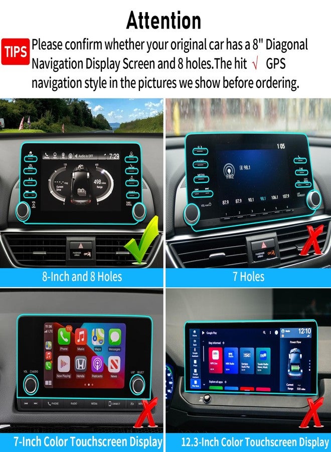 APESER Compatible with Honda Accord Phone Mount 2018 2019 2020 2021 2022,10th Gen Accord Phone Holder for 8 inch Navigation Screen,Accord Cell Phone Holder 360 Degree Rotation Mounted Anti-Shake,black - Image 3