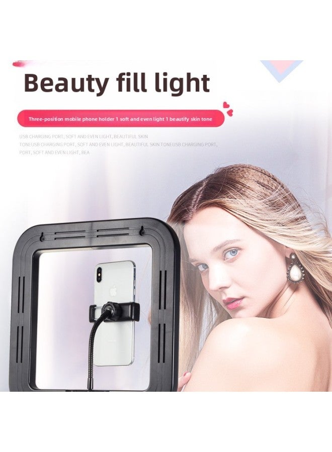 إسكدنيا Anchor Fill Light Artifact Beauty Live BroaDcast LED Square D35/D21 Supply Multi-functional Shooting Lighting-Color:D35 - Image 2