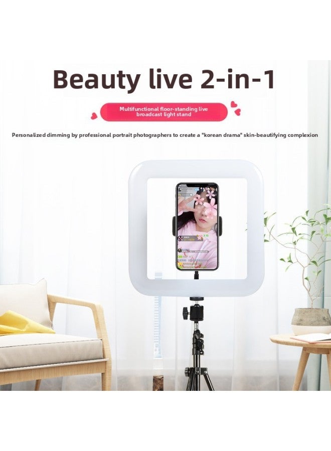 إسكدنيا Anchor Fill Light Artifact Beauty Live BroaDcast LED Square D35/D21 Supply Multi-functional Shooting Lighting-Color:D35 - Image 3