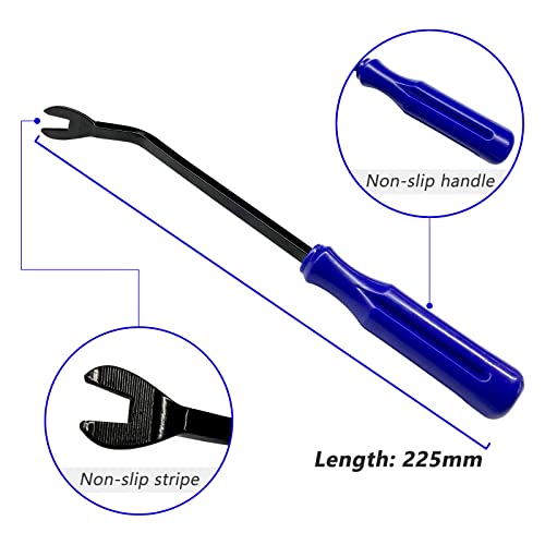XLSFPY Auto Trim Rivet Removal Tool Kit, Fastener Car Panel Door Interior Window Tool, Auto Clip Fastener Remover Pry Tool, Clip Puller Rivet Removal Tool - Image 3