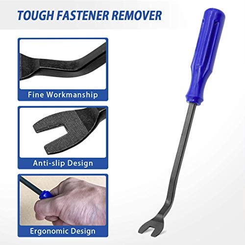 XLSFPY Auto Trim Rivet Removal Tool Kit, Fastener Car Panel Door Interior Window Tool, Auto Clip Fastener Remover Pry Tool, Clip Puller Rivet Removal Tool - Image 5