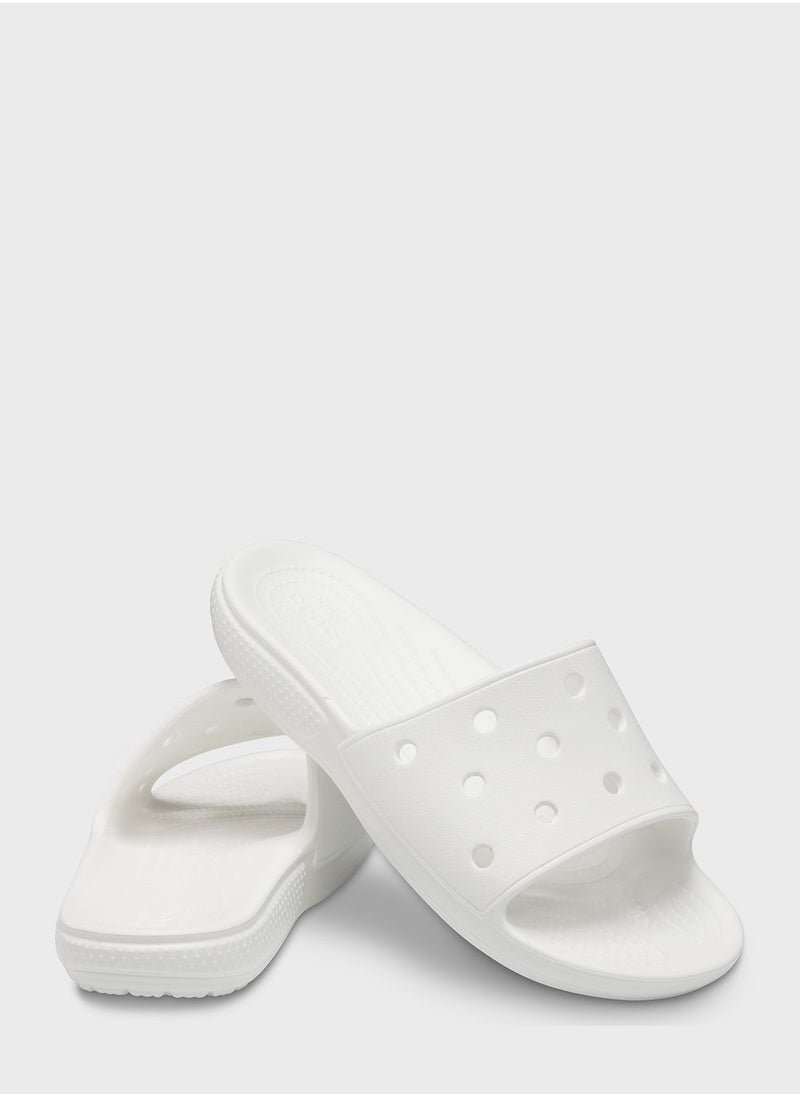 crocs - Classic Crocs Slides - Image 1