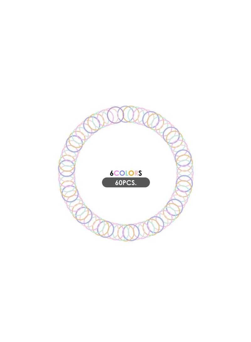 Alissa Hair Bobbles High Elasticity Ponytail Ties - Image 3