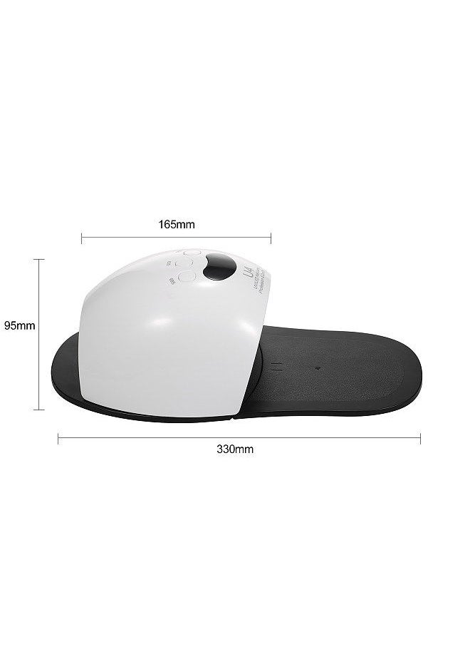 48W Portable UV Nail Lamp Nail Dryer LED Display 3 Timers Quick Drying for Nails Toes DIY Mainicure Tools