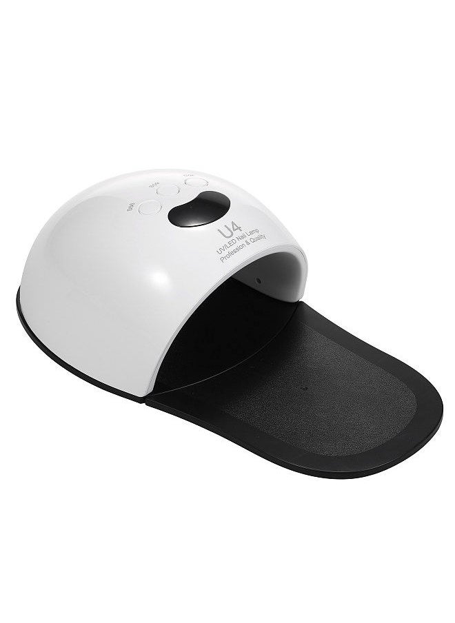 48W Portable UV Nail Lamp Nail Dryer LED Display 3 Timers Quick Drying for Nails Toes DIY Mainicure Tools