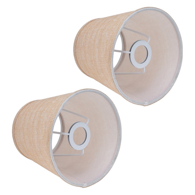 2Pcs Modern Lampshade Home European Style E14 Lamp Shade for Table Lamps Floor Lamps Chandeliers - Image 4