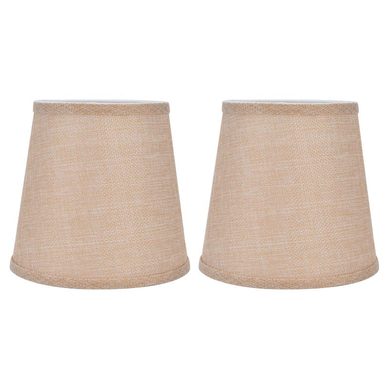 2Pcs Modern Lampshade Home European Style E14 Lamp Shade for Table Lamps Floor Lamps Chandeliers - Image 1