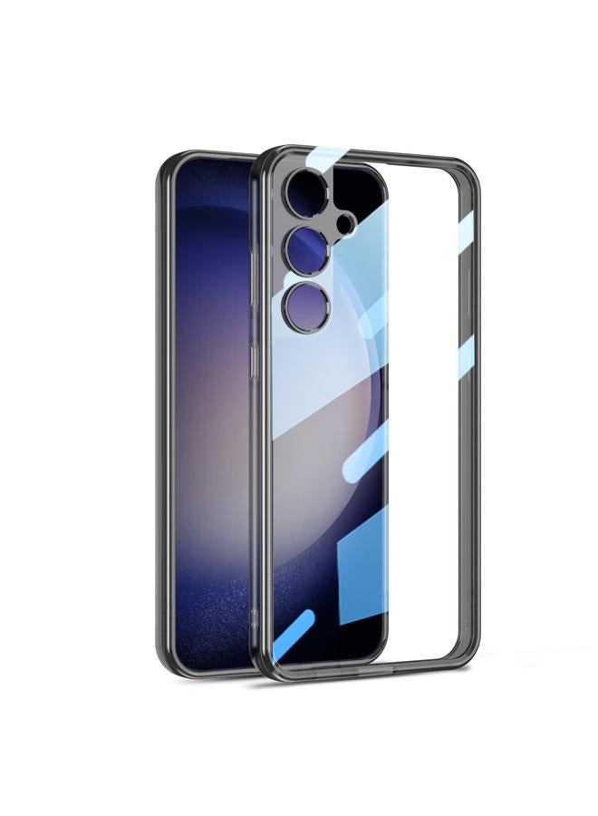 The Bros Case For Samsung Galaxy S24 5G Space Frame Transparent PC + TPU Phone Case