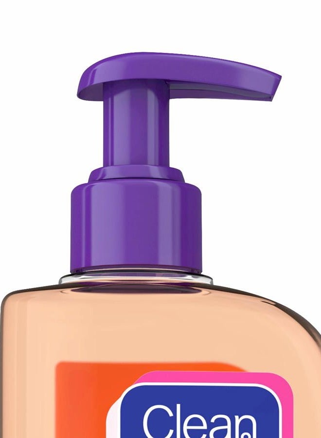 Clean & Clear Essentials Foaming Facial Cleanser, Oil-Free Daily Face Wash to Remove Dirt, Oil & Makeup, 8 fl. oz - Image 5