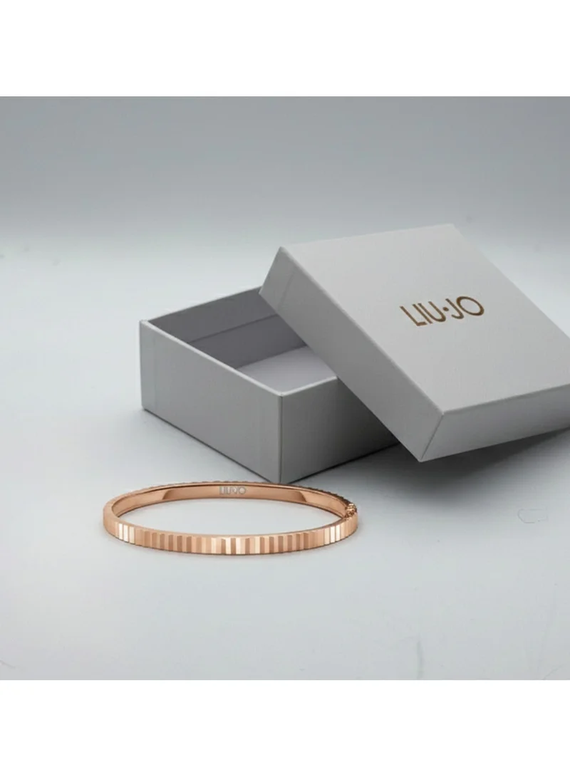 Liu Jo  Liu Jo Grace Rosegold Bangle - LJ2395 for Women | Best Price UAE