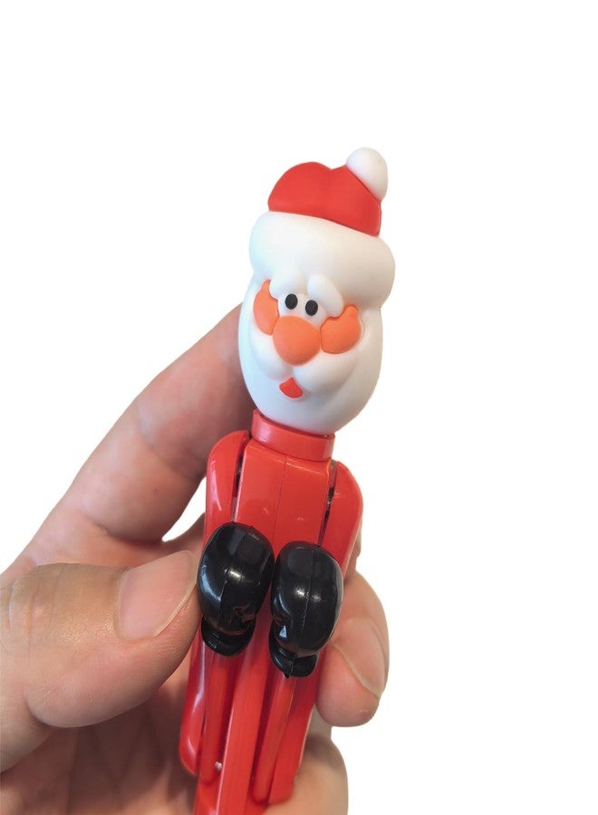 Inf-way Christmas Boxing Ballpoint Pens, 4 Pcs Novelty Christmas Themed Punching Pens Fun Interactive Writing Pens for Christmas Party Favors, Gifts, Office & High School Supplies - Image 3