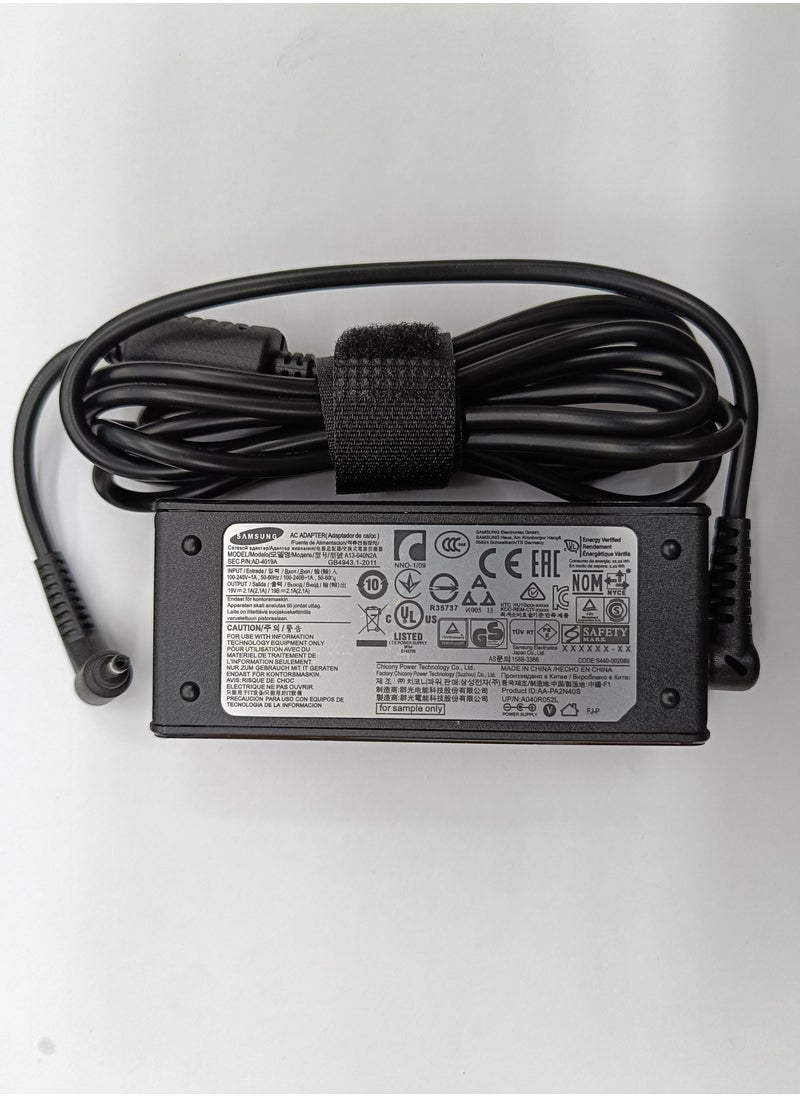 CS SAMSUNG Adapter Power Charger Laptop 19V 2.1A 40W -DC size 3.0 X 1.0 mm  - Image 4