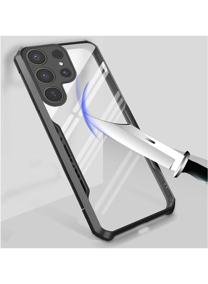 Case for ITEL S25 Ultra Cover Hard Back, Anti-Scratch, Protect from Drop/Scratch/Fingerprint -Black - Image 4