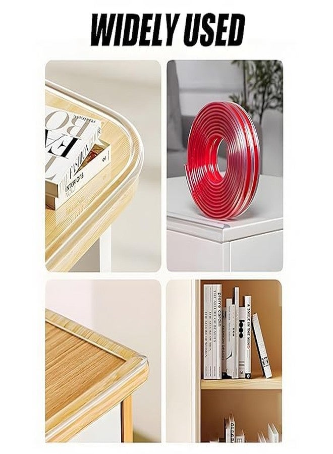 ZILDERO 4-Meter Silicone Edge Protector Strip, Baby Proofing, Pre-Tape Adhesive Corner Protectors for Furniture Bumper Against Sharp Corners for Cabinets, Tables, Stair Drawers (4Meter) - Image 4
