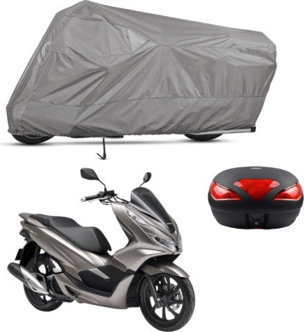 Teksin Honda Pcx 150 Backpack Compatible Motorcycle Tarpaulin Motor Tarpaulin (A+ Quality)  - Image 1