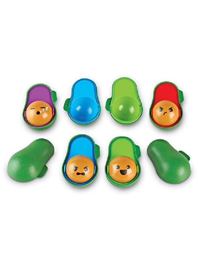 Learning Resources - Learnalot Avocados 9 Pieces Ages 18+ Months Toddler Social Emotional Learning Toys Develops Fine Motor Skills Toddler Learning Toys - Image 1