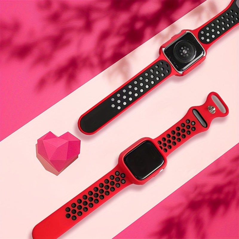 49mm White Watch Case with Silicone Strap Compatible for 38mm to 49mm Models - Image 4