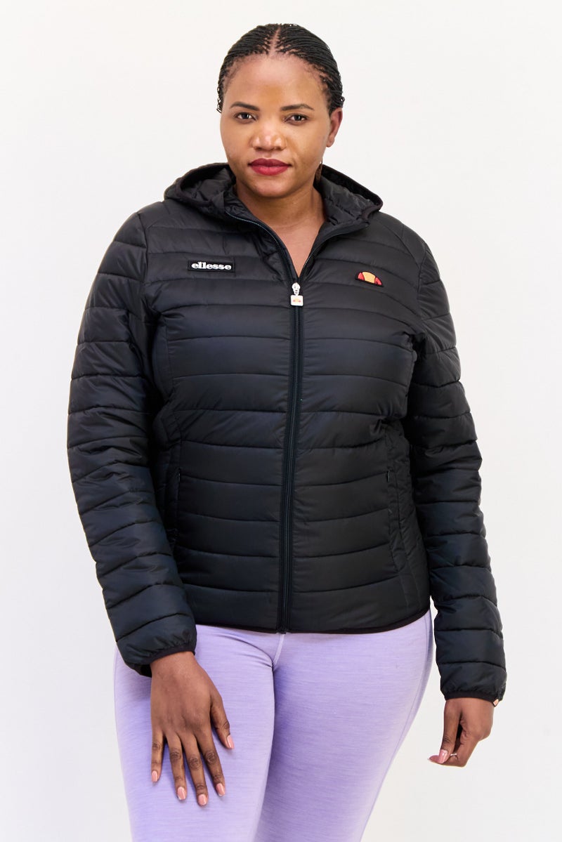 Ellesse Women Sportswear Fit Hooded Outdoor Jacket, Black - Image 1