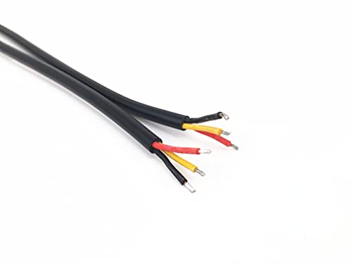 HUALAND 6 Pair Black 3 Pin Waterproof Connector，Waterproof Male Female Connector Cable led Connector，led 3 pin Waterproof Connector ，for for garden lights path Lighting ,Indoor/Outdoor LED Strip Lights - Image 4