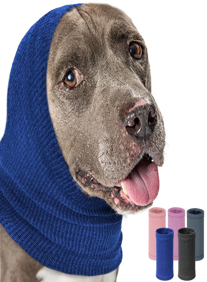 بوماي بوريتي غطاء أذن للكلاب من بوميبوريتي لتخفيف القلق، وغطاء رأس مهدئ مانع للضوضاء للعناية بالحيوانات الأليفة والتجفيف السريع، وعصابة رأس للكلاب المصابة بأورام دموية، وحماية أذن للحيوانات الأليفة من العواصف الرعدية - Image 1